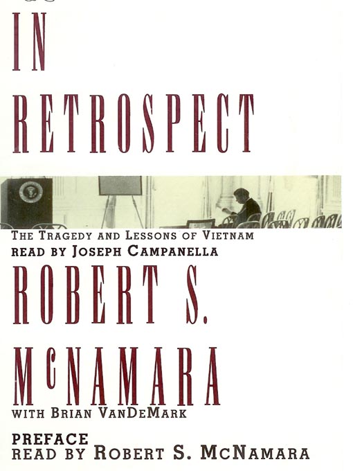 Title details for In Retrospect by Robert S.  McNamara - Wait list